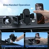 Car Phone Holder, Air Vent Phone Car Holder, Universal Phone Holder for Dashboard and Windshield, Car Mount for Cars, Trucks, SUVs