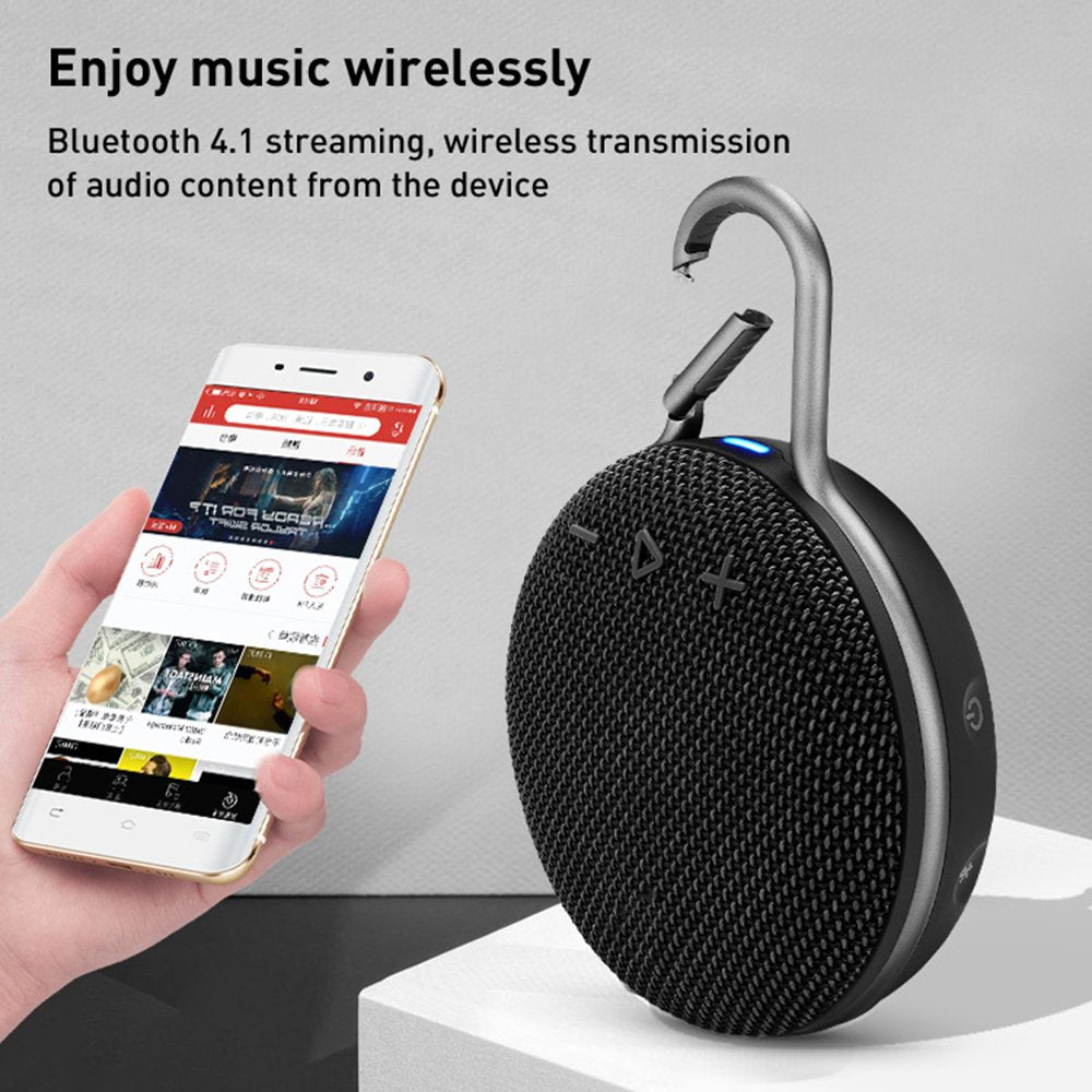 Compact and Powerful Sound Wireless Bluetooth Speaker, Perfect for On-the-Go Adventures and Outdoor Activities Clip3Max for Universal Cell Phone And Bluetooth Device