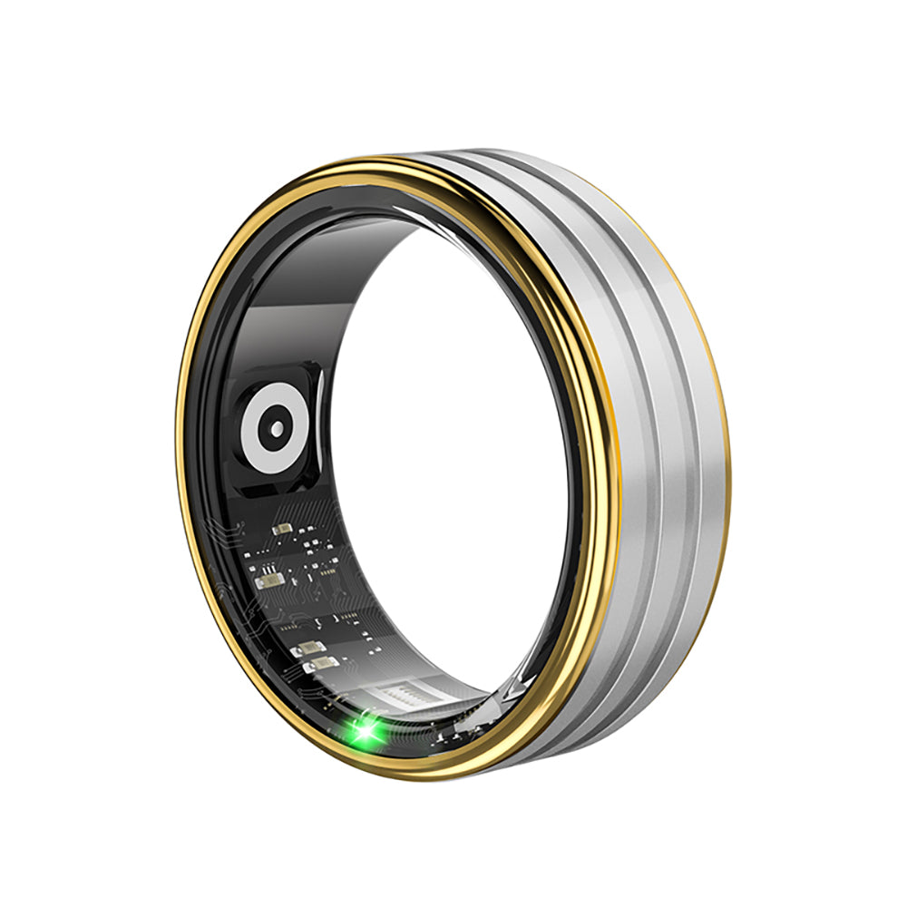 Smart Ring Health Tracker, Fitness Sleep Heart Rate Tracker with Multiple Sport Modes, Waterproof Fitness Tracker Ring for Women & Men,iOS, Android,Smart Ring for Christmas Gift,5-7 Days Battery Life