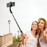 Selfie Stick Tripod , 41 inch Aluminum Alloy Retractable , Extendable 3 in 1 with Wireless Remote and Stand 360 Rotation for Iphone Android