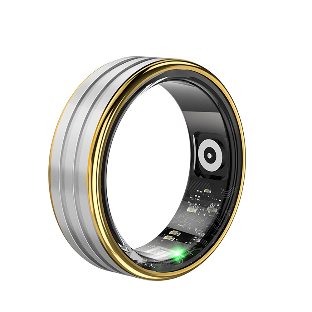 Smart Ring Health Tracker, Fitness Sleep Heart Rate Tracker with Multiple Sport Modes, Waterproof Fitness Tracker Ring for Women & Men,iOS, Android,Smart Ring for Christmas Gift,5-7 Days Battery Life