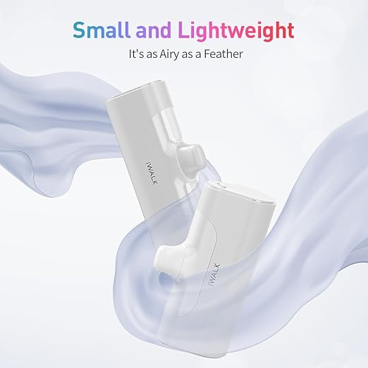 iWALK Mini Portable Charger 4500mAh Ultra-Compact Power Bank Small and Cute Battery Pack Compatible with iPhone 14/13/13 Pro/13 Pro Max /12/12 Pro/12 Pro Max/11 Pro/XR/X/8/Plus，Airpods and More，Green