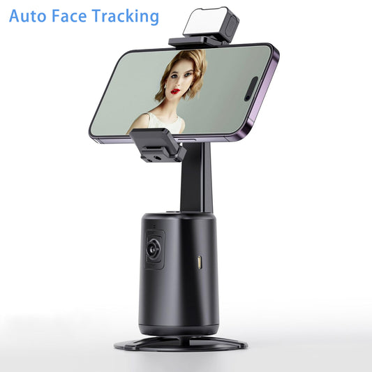Phone Accessories Black automatic face tracking phone stand